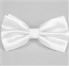 Papillon e Fazzoletto in Raso Bianco