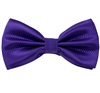 Papillon e Fazzoletto in Raso Viola Scuro