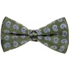 Papillon e Fazzoletto Verde Oliva in Cashmere