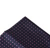 Fazzoletto da Taschino Blu a Pois Rosa