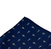 Fazzoletto da Taschino Blu Scuro con Staffe