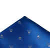 Fazzoletto da Taschino Blu con Teschi