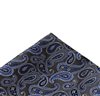 Fazzoletto da Taschino Paisley Grigio