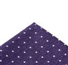 Fazzoletto da Taschino Viola a Pois