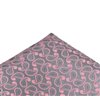 Fazzoletto da taschino Paisley Rosa e Grigio