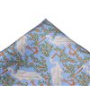 Fazzoletto da Taschino in Seta Blu Cicogne