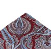 Fazzoletto Taschino in Seta Bordeaux con Cashmere