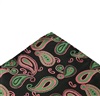 Fazzoletto da Taschino Verde in Cashmere Rosa