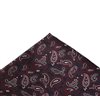 Fazzoletto da taschino blu scuro Paisley
