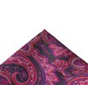 Fazzoletto da Taschino Viola Paisley