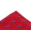 Fazzoletto da Taschino Rosso Vespe Blu