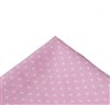 Pañuelo de Bolsillo Rosa Lunares Blancos