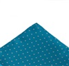 Fazzoletto Turchese con Pois Bianchi