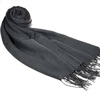 Pashmina Uomo Grigio Scuro