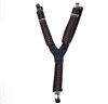 Bretelle Blu Navy a Spina di Pesce
