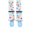 Bretelle Bambino Azzurro Cielo Orsetti