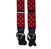 Bretella Doppio Uso Rosso Pois Bianchi