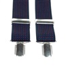 Bretella Elastica Blu Navy Pois Rossi