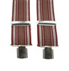 Bretella Elastica Jacquard Bordeaux
