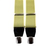 Bretella Elastica Pelle Gialla con Macchie Nere
