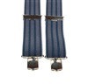 Bretella Elastica Righe Blu Navy
