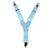 Bretella Bambino Blu Cielo a Pois Bianchi