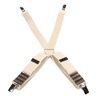 Bretella Bambino Lino Righe Scamosciato