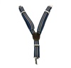 Bretella Bambino Righe Blu Navy, Grigio e Marrone