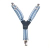 Bretelle Bambino a Righe Bianche Jeans