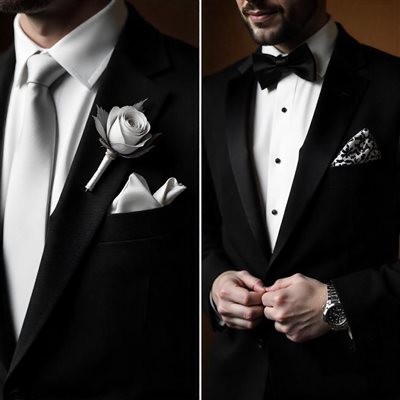 Cravatta classica e papillon moderno: accessori indispensabili.